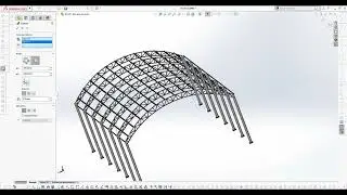 DISEÑO DE POLIDEPORTIVO EN  SOLIDWORKS EN UNA SOLA PIEZA 2