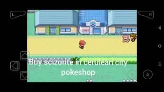 [mega moemon fire red v1.4c] how to get mega Scizor