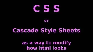 CSS introduction