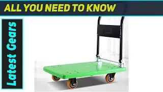 The Best Folding Platform Cart: Silent, Strong, and Super Portable!