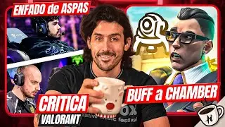 ASPAS SE ENFADA, DERKE CRITICA AL JUEGO, BUFF A CHAMBER Y M&Aacute;S... | CAF&Eacute; CON HITBOX