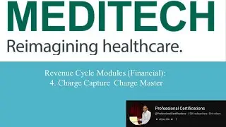 | MEDITECH | Charge Capture & Charge Master
