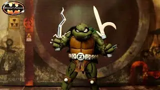 NECA TMNT Slash Comic Version Teenage Mutant Ninja Turtles Action Figure Review & Comparison