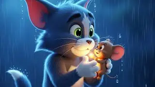 Tom Left Home? 💔 Crying in Rain | Sad Tom and Jerry Cartoon