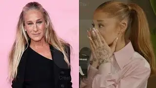 Ariana Grande Tears Up Hearing Question From Sarah Jessica Parker