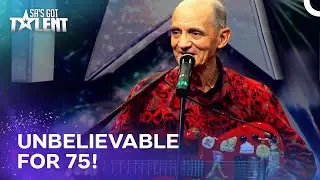 75-Year-Old Guitar Legend Steals the Show! | South Africa's Got Talent