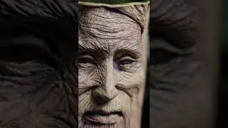 Wizard planter details #wallplanter #wizard #odin #ceramicsculpture #ceramicarts #sculpturalarts