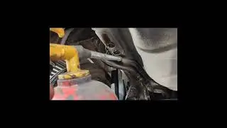 Brand New Tata Tigor undergoing 3M Anti rusting underbody coating