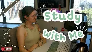 Live Study with Me 9 hours | Pomodoro 50/10 | Physics PhD with ADHD | rain/lofi