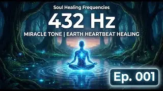 432 Hz Miracle Tone | Earth Heartbeat Healing Music | Deep Grounding & Nervous System Reset