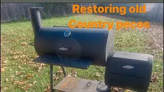 How to restore and remove rust from your grill. Old Country Pecos