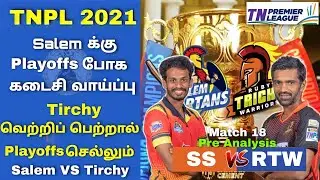 Ruby tirchy warriors vs salem spartans pre analysis