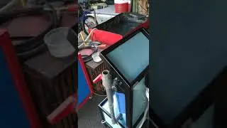 Tes flushing manual pake bbm
