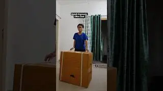 Unboxing and Assembling Wakefit Ergonomic Office Chair 💺 #unboxing #officechair #wakefit #shorts