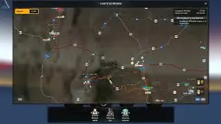 Change the GPS route on ATS