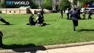 Turkish embassy in US defends crackdown against protesters