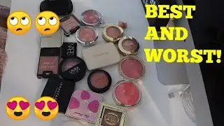 Ranking All My Blushes From BEST to WORST!