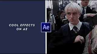 Cool effects in After effects (+settings)