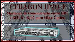 Mudança de Comunicação entre IDU e RFU-D | CERAGON IP20-F