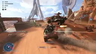 Halo full team rush for the plant win