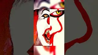 Pennywise Painting Tutorials! #pennywise #paintingtutorial #it