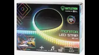 TEST LED STRIP BATTLETRON DE CHEZ ACTION.