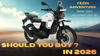 All New Yezdi Adventure Review 🔥 Better Than Royal Enfield Himalayan 🤔 Price, Specs & Walkaround