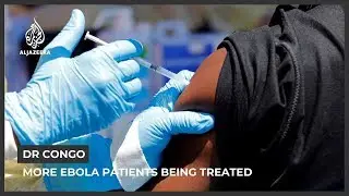 More Ebola patients being treated in DR Congo