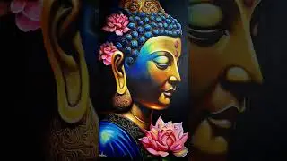 #soundofpeace#youtubeshorts#watertherapy#peacefulmusic##buddhapainting#budhamsharamgachami#sandesh