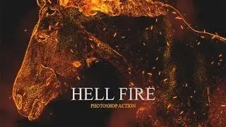Hell Fire Photoshop Action