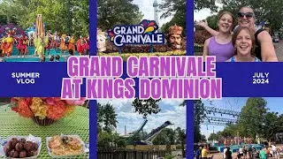 Experience Grand Carnivale at King's Dominion! Plus, Updates on the NEW Winged Coaster for 2025!