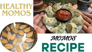 Kabhi Ghar Par Momos Banaya Hai..? 🥬😋☘️ | Veg Momos Recipe | Easy Momo Recipe | Street Style Momos