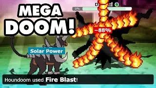 Manual Sun Mega Houndoom Dominates Legends Z-A!