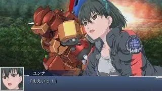 Super Robot Wars DD - Grafdin(Yuuna Custom)(New SSR) Attacks