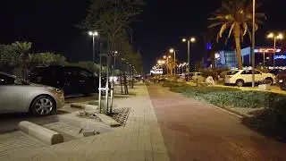 Night Walking Al Malqa, Almakan Mall riyadh KSA