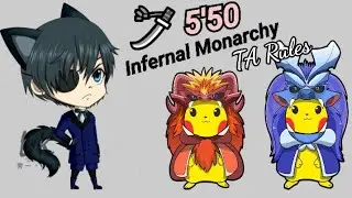 MHW | Infernal Monarchy 5'50 Long Sword vs Lunastra + Teostra TA Rules 炎王龍と炎妃龍 太刀