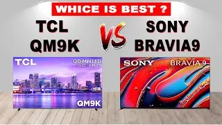 TCL QM9K vs Sony Bravia 9 | Ultimate TV Comparison 2025 | Best Picture & Gaming Test