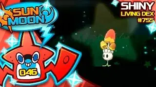 SHINY MORELULL!!! Quest For Shiny Living Dex #755 | Pokemon Sun Moon Shiny #46