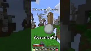 KILLS y un poco de T&Eacute;CNICA en Sky Wars | #shorts #minecraft