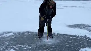 Ice Report-Delavan Lake and lake Como Jan 30th-2026