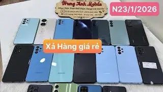 23/1/2026 ĐT Rẻ Bền Đẹp || OPPO Reno8T 5G || Samsung A73 - A52 - A15 - M15 - A06 || Redmi Not12Pro!!