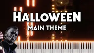 Halloween Main Theme - Piano Cover (FREE MIDI)
