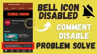 How to Enable bell icon in YouTube Channel || How To Turn On Comments On YouTube