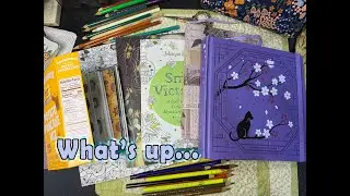 What have I been up to? Tiefossi unboxing, December coloring, junk journaling, 2026 planner & more!