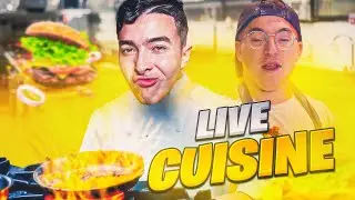 IL FOU LE BORDEL DANS MA CUISINE ! - LIVE CUISINE