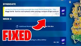 *Fixed* Survive Storm phases while carrying a weapon of epic rarity or higher Fortnite