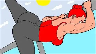 YOGA MOMMY MUSCLE GROWTH UNAWARE POV CITY BOOBS FEET BBW BUTT CRUSH