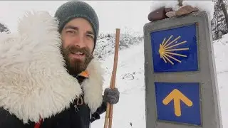 Le Pèlerin Jour 47 : Hiver et Neige sur le Camino (GR 65)
