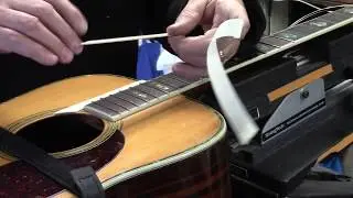 Fret Job for Bound Fingerboards@StringTech Workstations