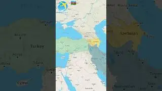Baku Azarbaijan to Konya Turkey #baku #azarbayjan #konya #turkey #map #travel #palestine #dubai #uae